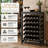 Bamboo Wine Rack, Modular Stackable Bottle Storage, Tabletop Display