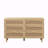 51.18"6-Drawers Rattan Storage Cabinet-1938475948