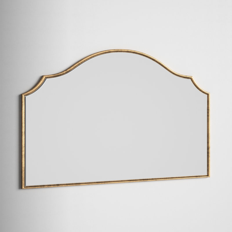 Miroir d'appoint Aleeza, 20" x 30", Doré