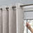 Swadlincote Elegant Linen-Look Light Filtering Grommet Single Curtain Panel-1309979388-1309979379