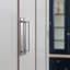 Ensemble de poignées de porte en alliage de zinc Goo-Ki 7 9/16 po (style G011), nickel satiné-113815165-109617186