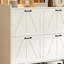 Armoire de rangement pour chaussures avec 4 tiroirs rabattables, range-chaussures moderne pour le vestibule-836243246