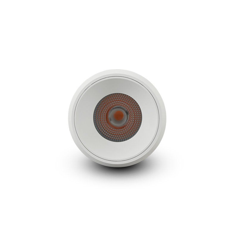 Node 3.5-in Round Integrated LED ETL Certified Surface Mounted Downlight, Beam Angle 33, White