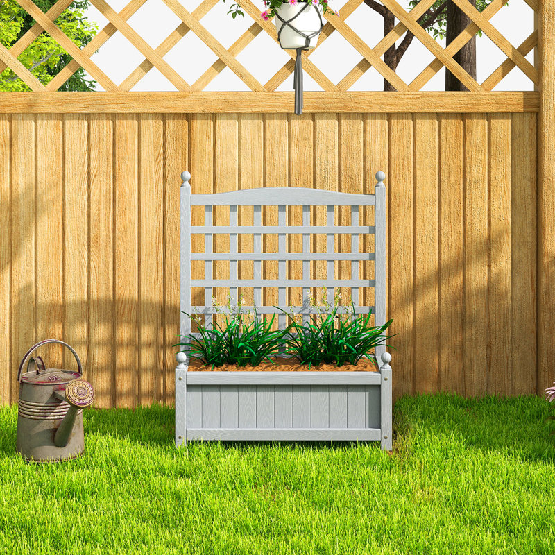 Wood Raised Garden Bed
