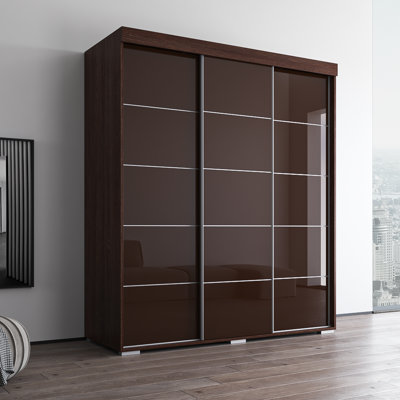 Garde-robe en wengé 3D 71 po Aria