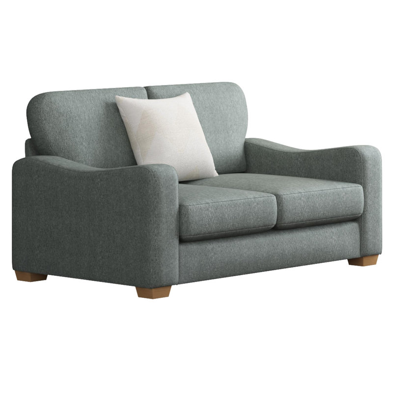 Theadford Two Seater, Fixed Back, Royal Blue