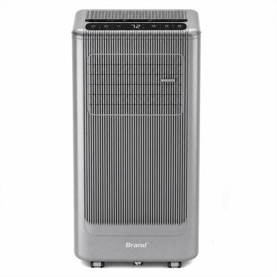 Ensemble de 2 climatiseurs portatifs de 10 000 BTU, unité de climatisation 3 en 1 avec déshumidificateur et ventilateur, refroidit 450 pieds carrés chacun, télécommande silencieuse et mode veille pour appartement