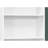 6 Tier Bookshelf Bookcase, 72"H White Laminate For Office & Bedroom, Transitional Style, 3 Adjustable Shelves 2 Fixed, Space Saving, Tipping Hardware Extra And Security Bookcase Tier, Included