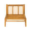 Chaise sans accoudoirs Kirkby, ensemble de 2