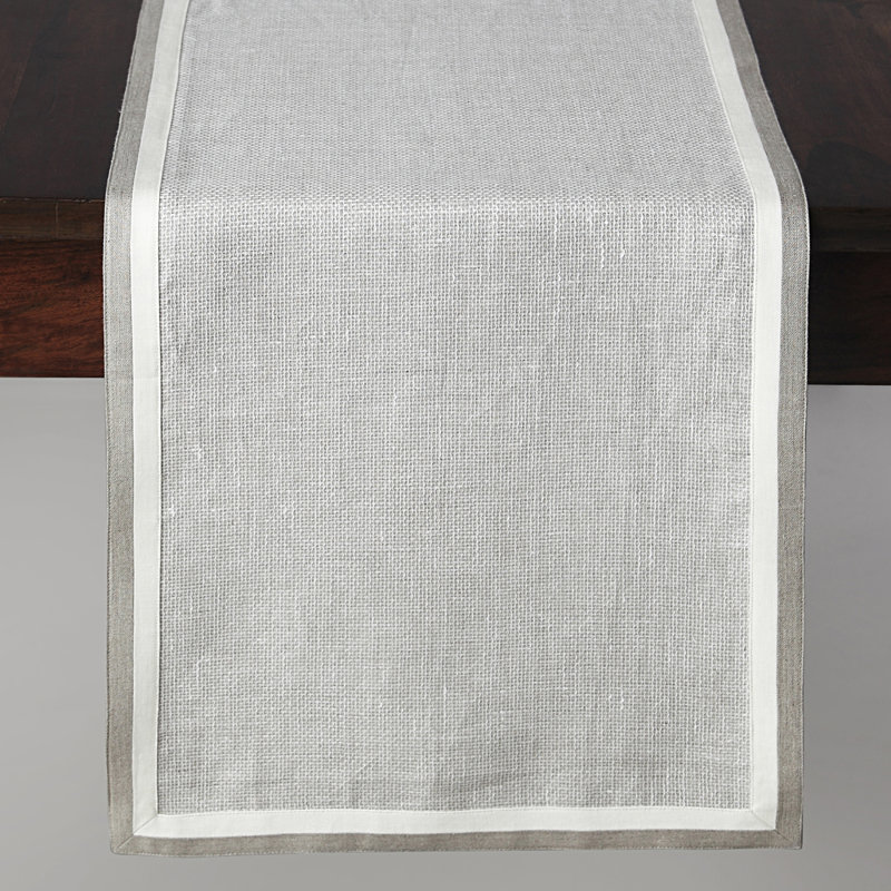 Partito - 100% Pure Linen Table Runner, 90" x 14"