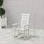 Ensemble de chaises berçantes d'extérieur, 2 pièces