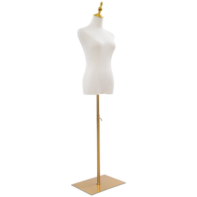 Portemanteau autoportant pour femme, Doré