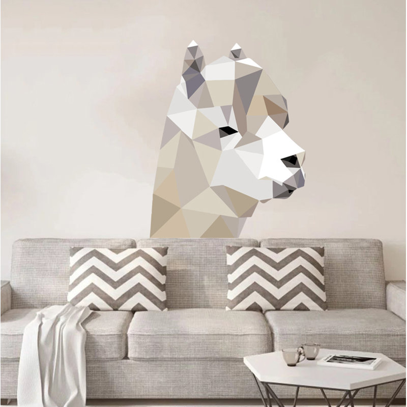 Animals Wall Decal, 46" H x 50" W