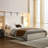 Upholstered Wingback Bed-179912977