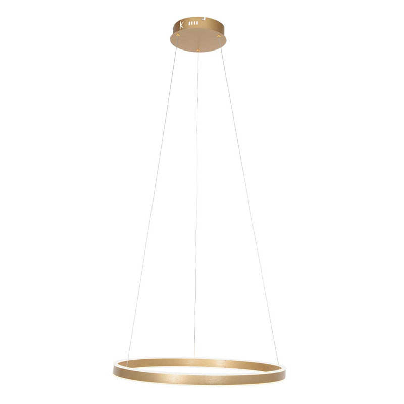 Alvertia 2 - Light Geometric LED Chandelier, Gold