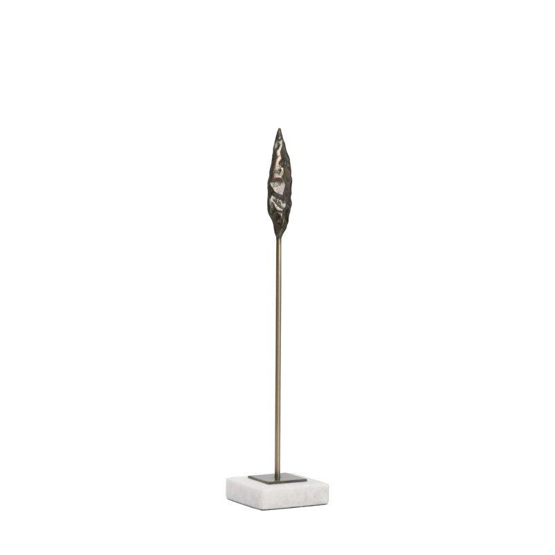 Fletcher Sculpture, 15.25" H x 3.25" W x 3.25" D