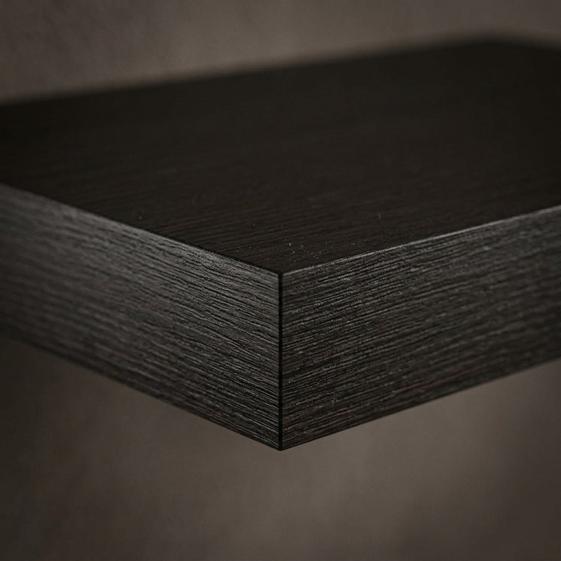 3 Piece Square Wood Floating Shelf
