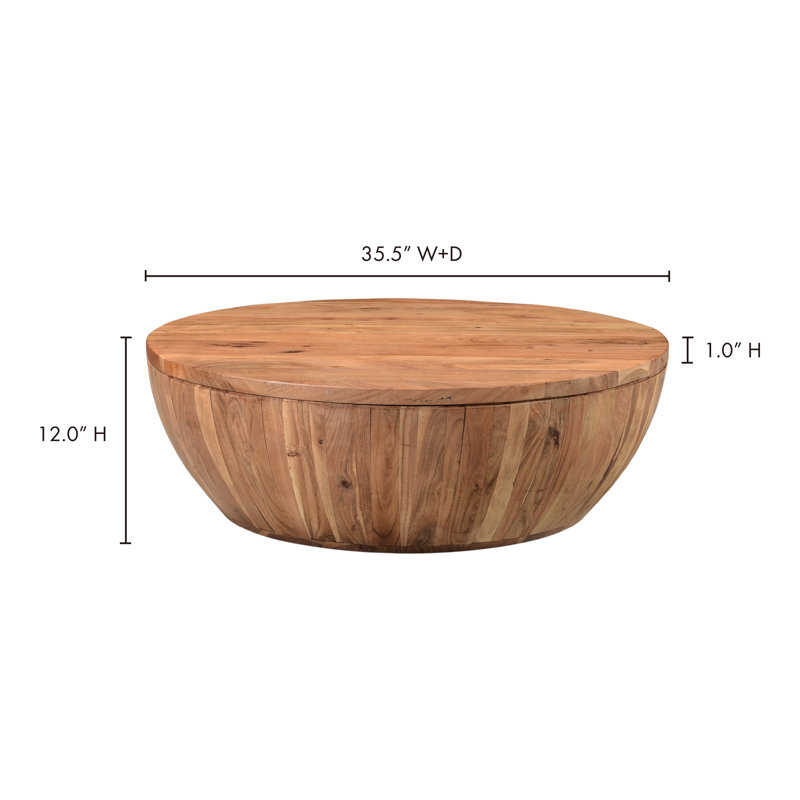Buchanan Solid Wood Lift Top Solid Coffee Table with Storage