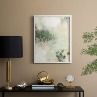 «Lillypond Dream I», reproduction encadrée - bois massif