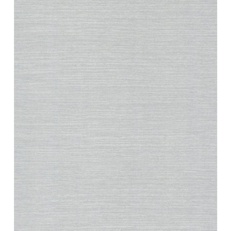 Rouleau de papier peint texturé L 33 pi x l 21 po Shining Sisal, Argent/blanc