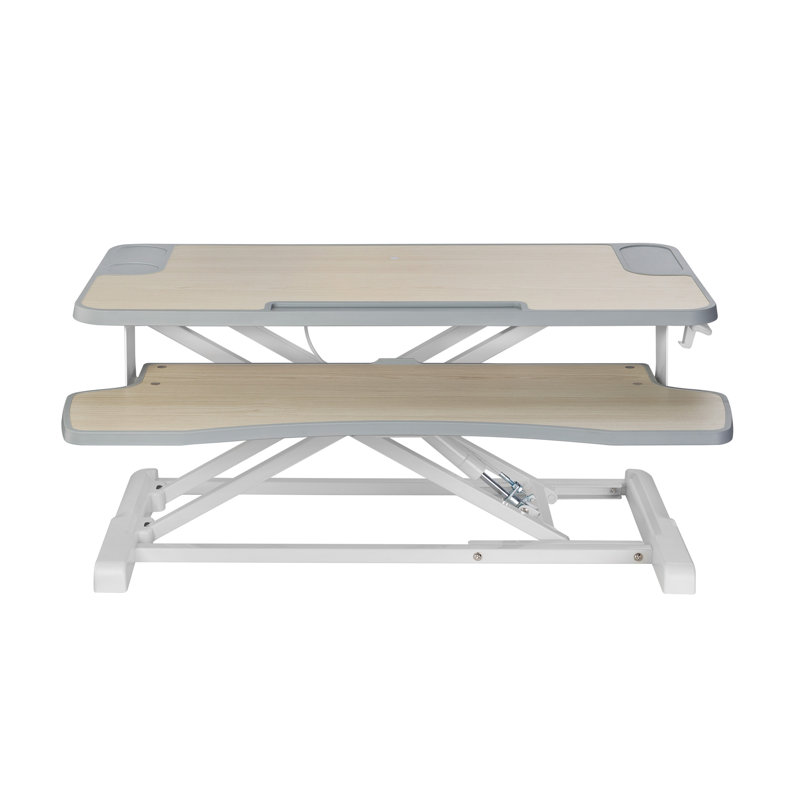 Hupper Adjustable Metal Base Standing Desk Converter