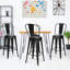 Antes Bar Stool with Steel Frame-866187300