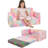 Amilee Kids Couch Sofa, Folding Toddler Couch-889598634-874446802