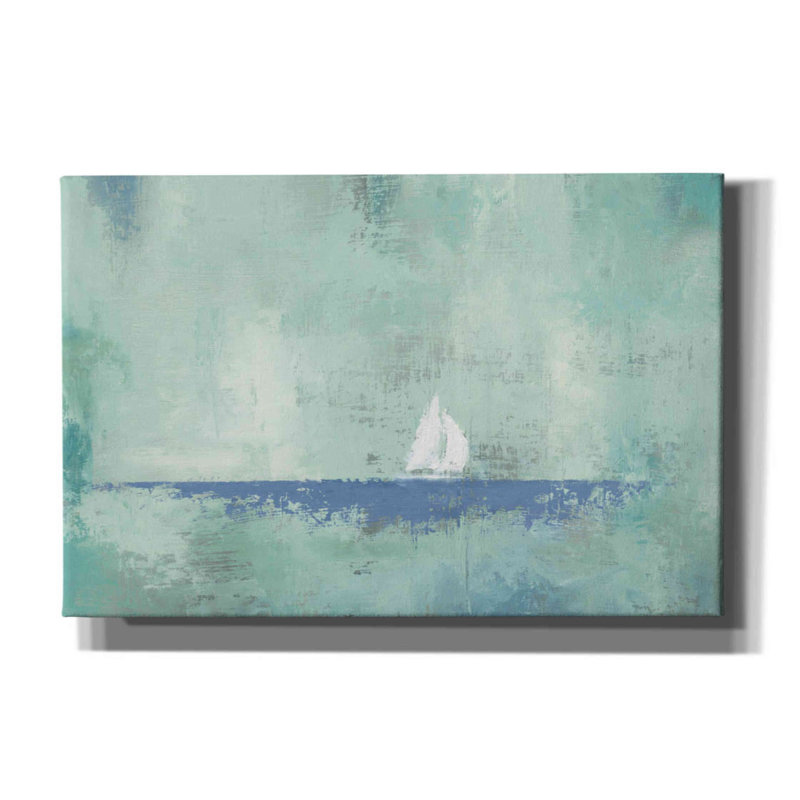 Impression sur voilier «Dream sur toile» par James Wiens, H 12 po x l 18 po x P 0,75 po