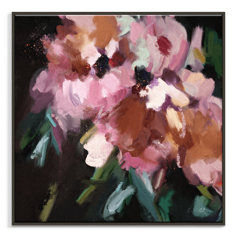 Print, Black Floater Framed, 82.5cm H x 82.5cm W x 8cm D