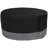 Johns Two-Tone Fire Pit Cover with Drawstring Closure - 25" x 80" - Gray/Black-535170662-423187042