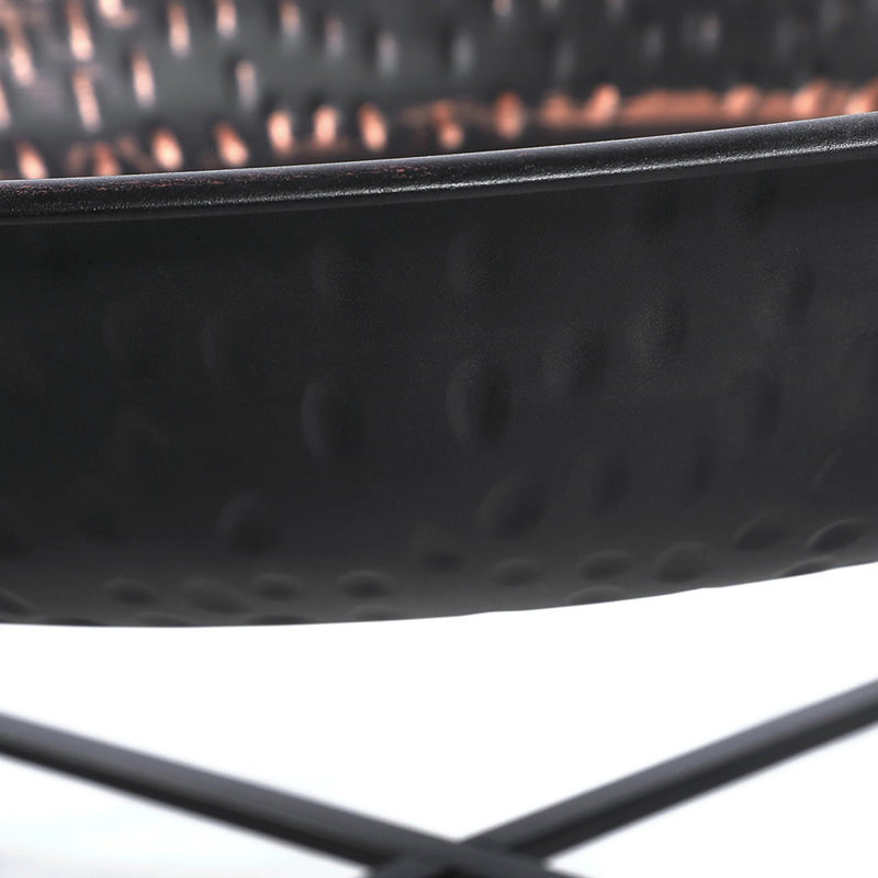 Round Steel Wood Burning Fire Pit