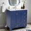 Meuble-lavabo 30 po avec lavabo en céramique-947160008