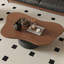 Table basse en bois avec 2 tiroirs