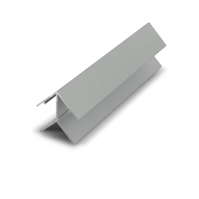 Caniveau de coin extérieur en aluminium à 90 degrés de 3/4 po Outwater de 72 po de long (paquet de 10)