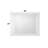 Naima White High Gloss Finish Mirror
