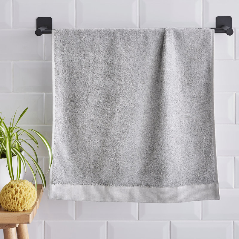 Bambo Cotton Blend Towels, Grey