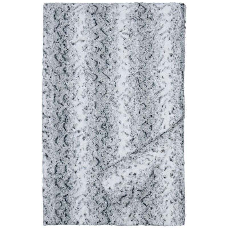 Wooded River Snow Owl - Throw - 54/60x72