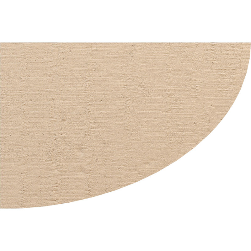 7"W x 21"D x 14"H Classic Durham Rough Cedar Woodgrain TimberThane Corbel, Primed Tan, 14" H x 7" W x 21" D