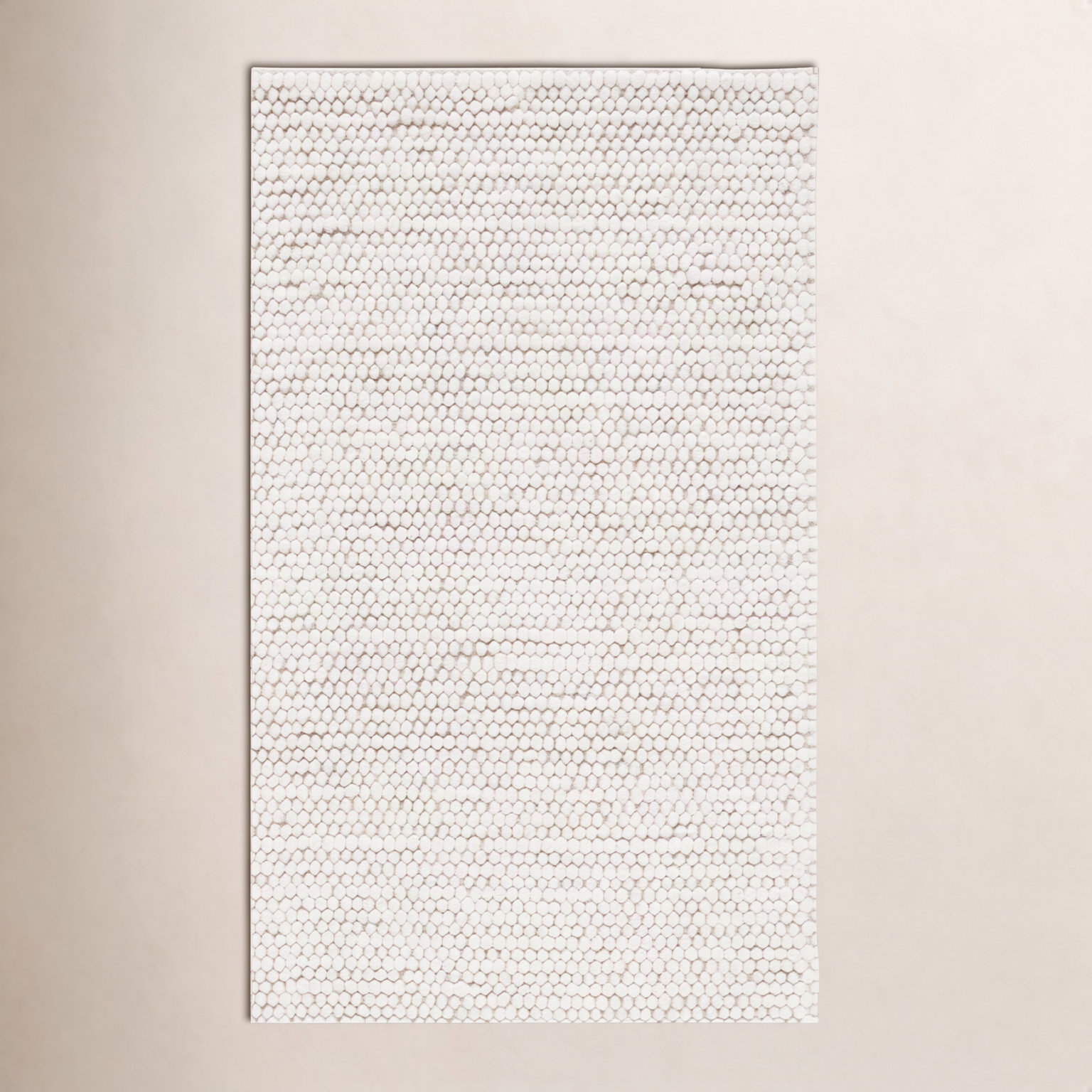 Sitte Ivory Hand-Woven Rug, Rectangle 2' x 3'
