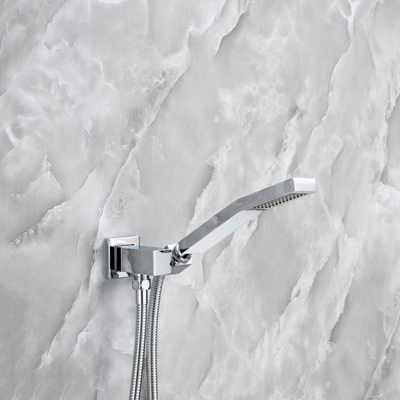 Complete Shower System with Rough-in Valve, Chrome