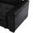 Sleeper With Armrest Storage & Sockets, Comfortable, Black Sectional -Bed Extra Padded Cushioning ,-1574899234