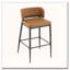 Tabouret de bar en cuir et structure en métal-1105670225