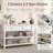 Cabras Console Table with Two Open Shelves, storage credenza, sideboards and buffets-2001369834-1920029764-1917364806