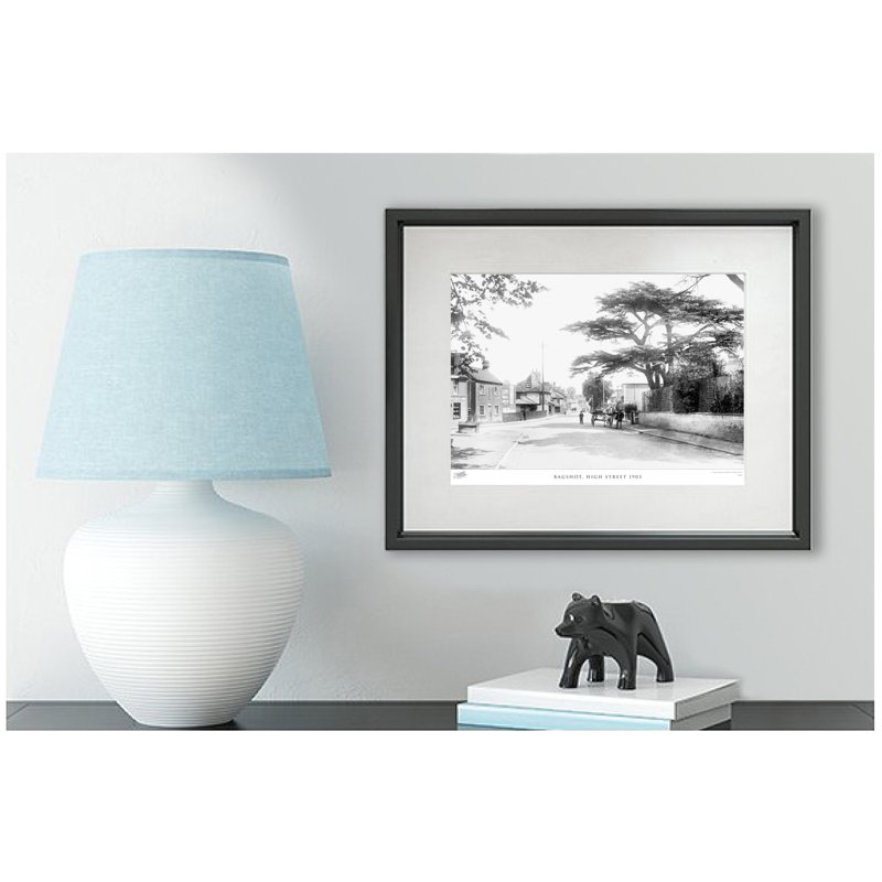 Bagshot, High Street 1903 by Francis Frith - Single Picture Frame Print, 40cm H x 50cm W x 2.3cm D