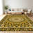 Ethnic-style mandala carpet, soft and easy to maintain, suitable for multiple scenarios, universal for home and commercial spaces, indoor soft furnishing carpet-1039814028