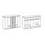 Shakuntala 5 Door Manufactured Wood Wardrobe-86678222