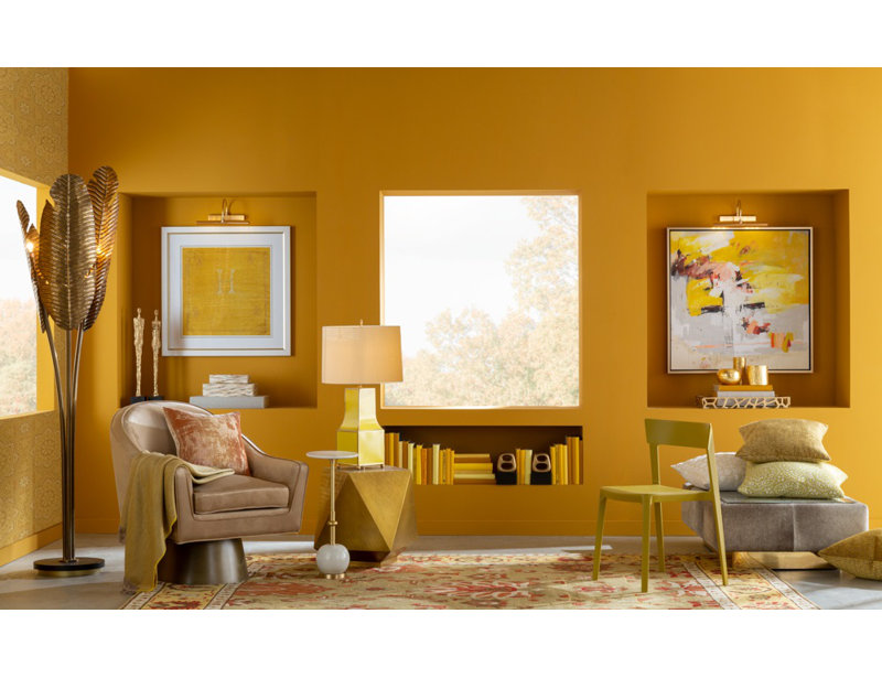 Renata Table Lamp, Yellow