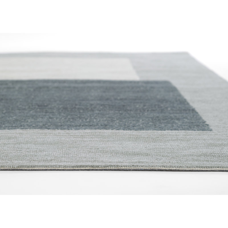 Corinth Hand Tufted Wool Abstract Rug, Rectangle 2' x 3'