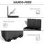 Stainless Steel Step On Kitchen Rubbish Bin - 60 L