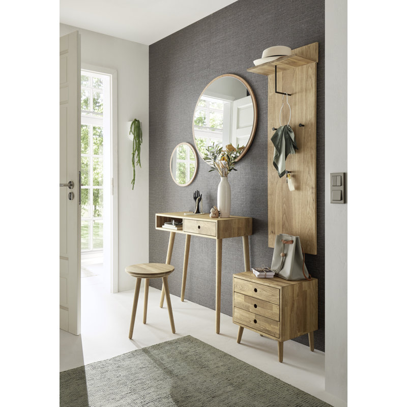 80cm Solid Wood Console Table